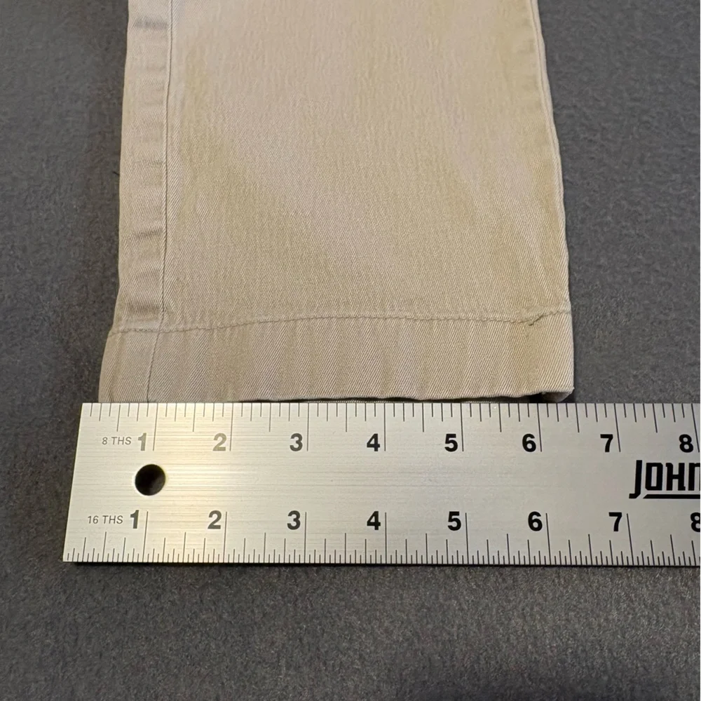 J. Crew Men's Light Tan Chinos 30x30 Style 770 Stretch Textured‎ Tapered Leg